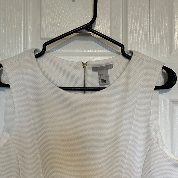 White Peplum Top - Picture 2 of 5